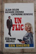 filmaffiche Alain delon un flic 1972 filmposter, Comme neuf, Cinéma et TV, Enlèvement ou Envoi, Rectangulaire vertical