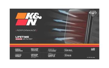 K&N luchtfilter Porsche 928 - type 33-2591 beschikbaar voor biedingen