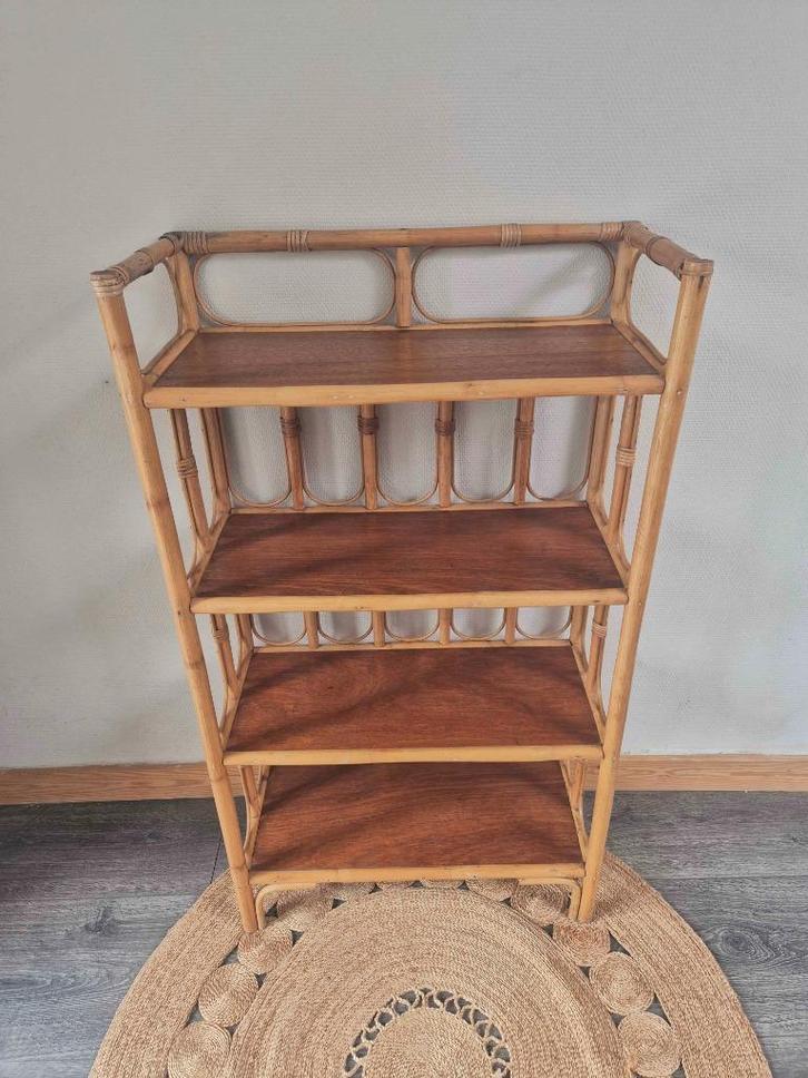 Grote rotan plank, Huis en Inrichting, Woonaccessoires | Etagères, Zo goed als nieuw, Ophalen