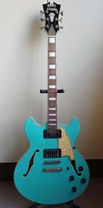D'Angelico Premier Mini DC (339 formaat) Surf Green nieuw, Muziek en Instrumenten, Ophalen, Nieuw, Hollow body, Gibson