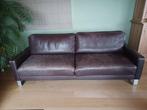 lederen 3-zit zetel, Ophalen, Gebruikt, Driepersoons, 75 tot 100 cm
