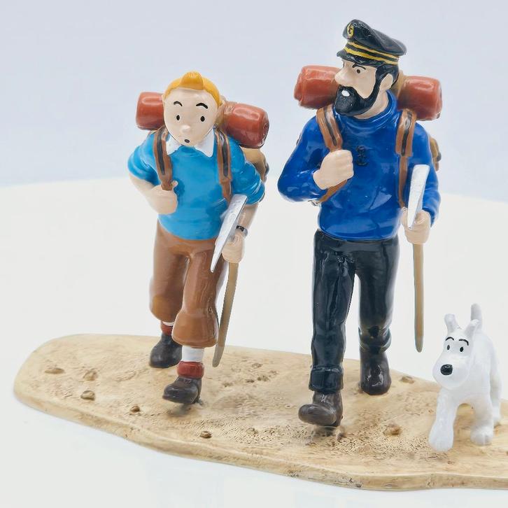 Tintin et Haddock au Tibet - HERGÉ : Moulinsart Plomb -, Collections, Collections Autre, Neuf, Enlèvement