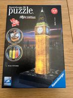 puzzle 3D lumineux Big Ben, Enlèvement, Moins de 500 pièces, Comme neuf, Puzzle