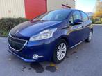 Peugeot 208 euro6 90mkm Klima GPS PC KRUISSNELHEID, Auto's, Voorwielaandrijving, Stof, Euro 6, Blauw