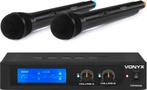 Microfoons draadloos Vonyx WM-522, in koffer, Ophalen of Verzenden, Nieuw, Zangmicrofoon, Draadloos