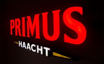 Lichtreclame biermerk “Primus Haacht” beschikbaar voor biedingen