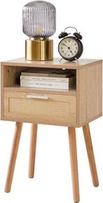 Bohemian rotan nachtkastje | GRATIS LEVERING, -, Verzenden, -, Nieuw