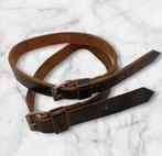 Duo de sangles d'équipement allemandes de la Seconde Guerre, Collections, Enlèvement ou Envoi