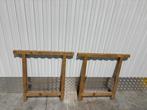 Houten tafel scharen te koop, Doe-het-zelf en Bouw, Steigers, Ophalen, Zo goed als nieuw