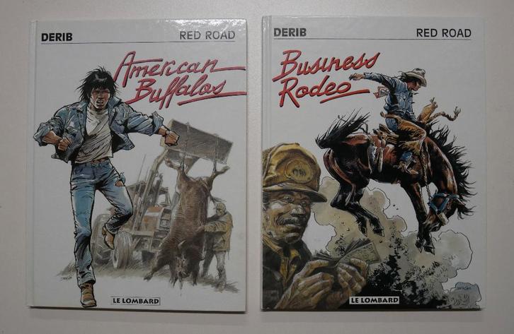 BD Red Road 1 American buffalos 2 Business rodéo, Livres, BD, Comme neuf, Une BD, Enlèvement ou Envoi