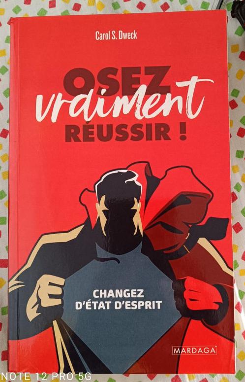 Osez Vraiment Réussir : Changez d'Etat d'Esprit : C.S. Dweck, Boeken, Psychologie, Gelezen, Ontwikkelingspsychologie, Ophalen of Verzenden