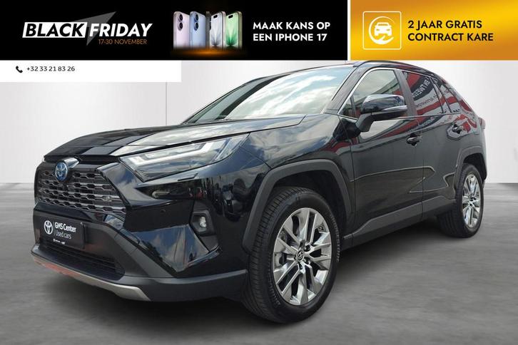 Toyota RAV4 2.5 Hybrid AWD Premium Plus - incl 2 jaar KARE, Auto's, Toyota, Te koop, Rav4, 360° camera, 4x4, ABS, Achteruitrijcamera