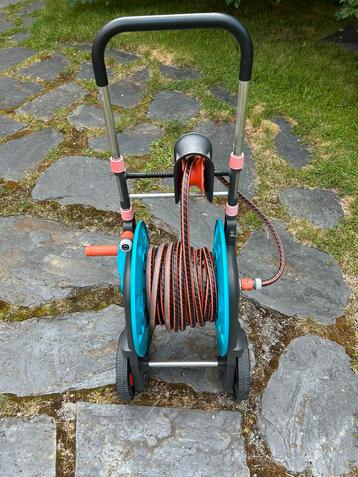 Gardena enrouleur avec tuyau arrosage 20m beschikbaar voor biedingen