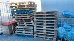 Europaletten en gewone paletten 25 stuks, Doe-het-zelf en Bouw, Hout en Planken, Geïmpregneerd, Gebruikt, Minder dan 25 mm, Ophalen of Verzenden