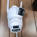 Wifi-camera met dubbele lens voor buiten, Ophalen of Verzenden, Zo goed als nieuw