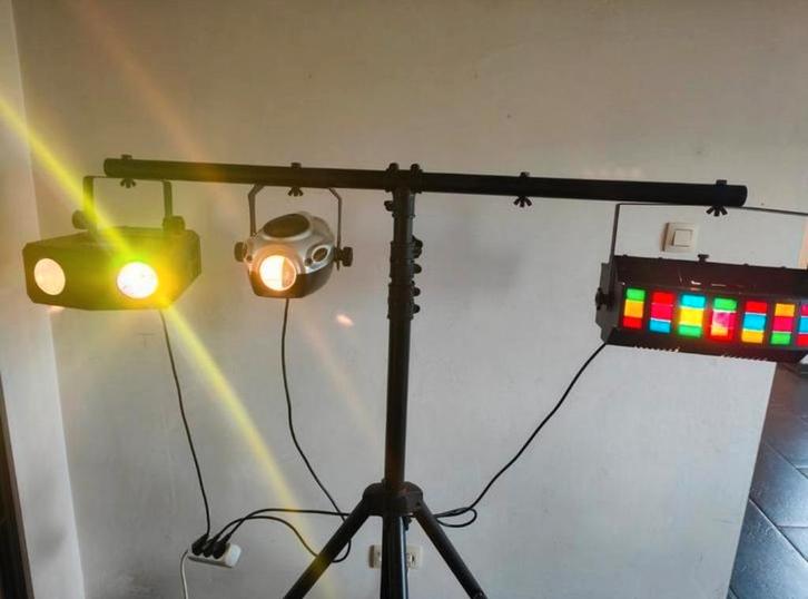 Lichtset dj set, Muziek en Instrumenten, Licht en Laser, Ophalen