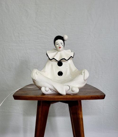 Lampe clown Pierrot rare des années 60, Antiquités & Art, Antiquités | Éclairage, Enlèvement