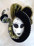 Prachtig afgewerkt Venitiaans masker, muurdecoratie, Ophalen of Verzenden, Gebruikt