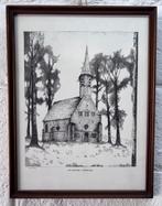 Ingekaderde kunstprent Sint-Janskapel Wommelgem (45/1000), Ophalen