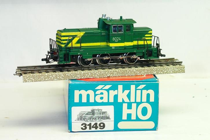 MARKLIN 3149 LOCOTRACTEUR SNCB NMBS 8024 FSR, Hobby en Vrije tijd, Modeltreinen | H0, Zo goed als nieuw, Locomotief, Wisselstroom