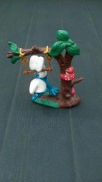 Superschtroumpf au trapèze 4.0237, Collections, Schtroumpfs, Enlèvement ou Envoi, Utilisé, Schtroumpfette, Poupée, Figurine ou Peluche