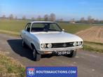 Opel Manta 1600S Semi Luxe Coupé 1972 | Route 66 Auctions, Auto's, Wit, Bedrijf, Overige carrosserie, 2 deurs
