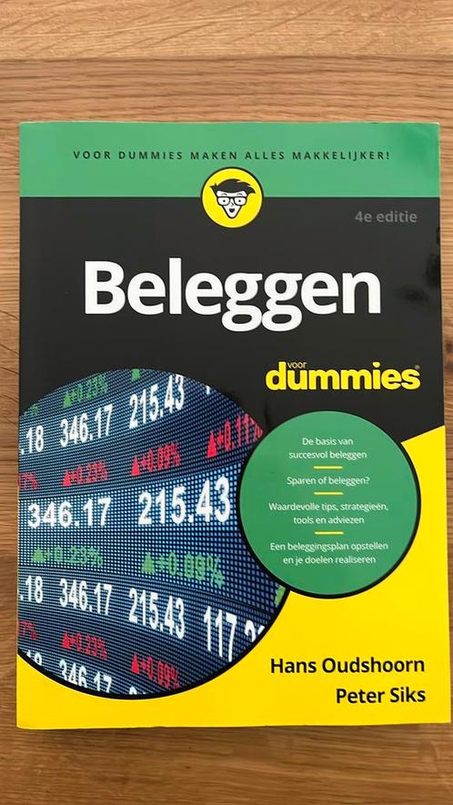 Peter Siks - Beleggen voor Dummies, Boeken, Economie, Management en Marketing, Zo goed als nieuw, Ophalen of Verzenden