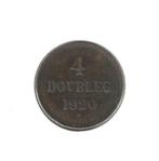 Guernsey, 4 Doubles 1920 H., Enlèvement ou Envoi, Autres pays, Monnaie en vrac