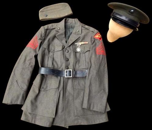 USMC 4th AF WING uniform jas WWII, Verzamelen, Militaria | Tweede Wereldoorlog, Marine, Ophalen of Verzenden