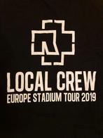 T-shirt Rammstein Local Crew 2019 M nieuw!, Verzamelen, Ophalen of Verzenden, Nieuw, Kleding