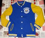 170/176 15/16 vest trui college baseball jacket blauw oranje, Kinderen en Baby's, Kinderkleding | Maat 170, Trui of Vest, Jongen of Meisje