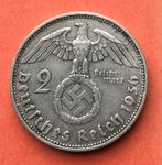 Argent allemand 2 Mark 1936D, Timbres & Monnaies, Monnaies | Europe | Monnaies non-euro, Enlèvement ou Envoi, Monnaie en vrac