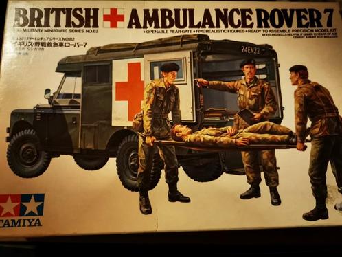 British + ambulance rover 7, série n°82, Hobby & Loisirs créatifs, Modélisme | Voitures & Véhicules, Comme neuf, Camion, 1:32 à 1:50
