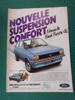 Ford Fiesta GL - publicité papier - 1980, Overige typen, Gebruikt, Ophalen of Verzenden