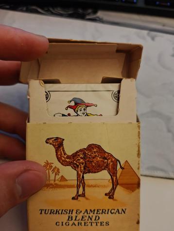 Jeu de carte Vintage Camel Filters neuf sous blister beschikbaar voor biedingen