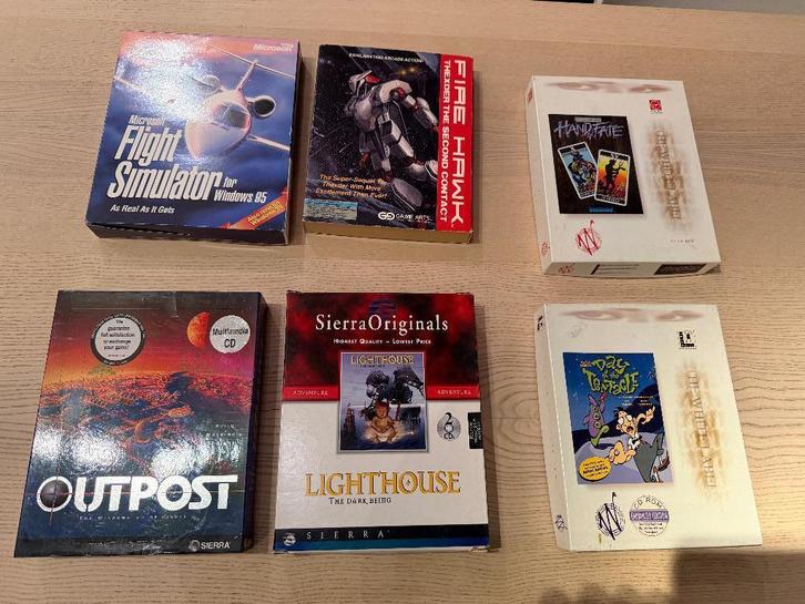 PC Vintage Big Box, Games en Spelcomputers, Games | Pc, Zo goed als nieuw, Ophalen of Verzenden