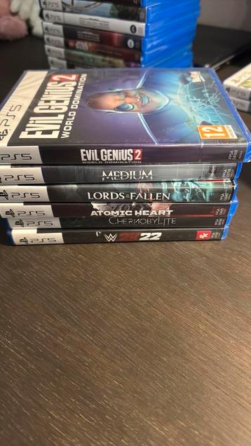 Playstation 5 games beschikbaar voor biedingen