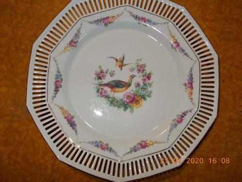 Assiette en porcelaine de Bavière., Antiek en Kunst, Antiek | Porselein, Ophalen