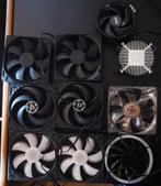 Bundel 120mm PC Case Fans + CPU koeler, Computers en Software, Computerkoelers, Ophalen, Gebruikt, Luchtkoeling
