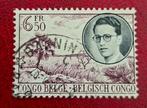 Postzegel Belgisch Congo OBP 336, Postzegels en Munten, Postzegels | Europa | België, Ophalen of Verzenden, Gestempeld, Gestempeld