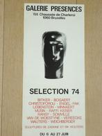 Affiche SELECTION 74 Galerie Présences Zadkine, Rik Wouters,, Enlèvement ou Envoi