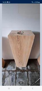 18x27,5x100cm. Industriele eiken zuil/pilaar/balk/sokkel., Huis en Inrichting, Woonaccessoires | Zuilen en Pilaren, Ophalen, Zo goed als nieuw