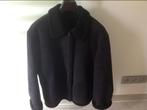 Dames vest leder look gevoerd met teddy 42/44, Kleding | Dames, Ophalen, Zo goed als nieuw, Zwart