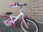 16 inch meisjesfiets, Fietsen en Brommers, Fietsen | Kinderfietsjes, Ophalen, Zo goed als nieuw, Zijwieltjes
