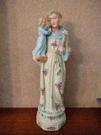 Statue en porcelaine de Saint Antoine de Padoue, Antiquités & Art, Enlèvement ou Envoi
