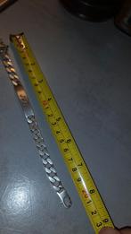 Grote 925 zilveren armband voor heren - 39 gram, Gebruikt, Ophalen of Verzenden, Zilver, Zilver