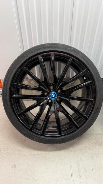 Orginele BMW X5 X6 G05 G06 22 inch 742 M Black Pirelli beschikbaar voor biedingen