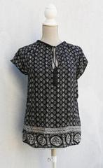 Mooie zwart-witte blouse maat L, Kleding | Dames, Blouses en Tunieken, Maat 38/40 (M), Zwart, Ophalen of Verzenden, Zo goed als nieuw