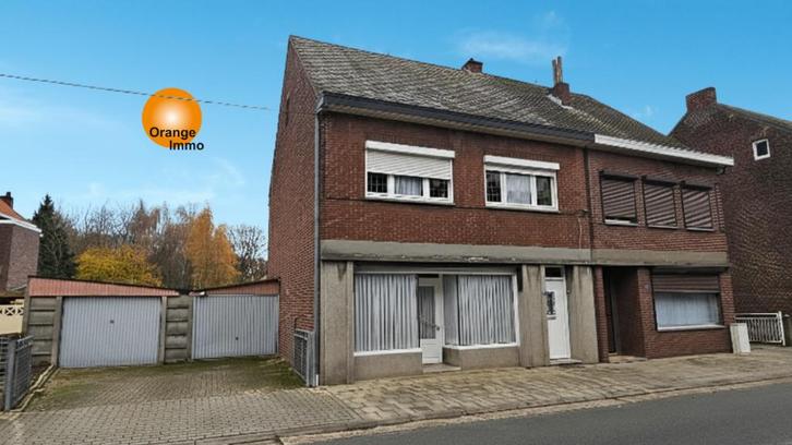 Half-open te renoveren landhuis in Eisden - Maasmechelen, Immo, Maisons à vendre, Maasmechelen, 200 à 500 m², Autres types, C