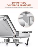 Set van 2 Chafing Dish dressoir | GRATIS LEVERING, -, Verzenden, Nieuw, WILPREP